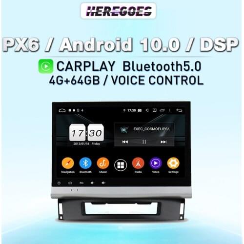 Carplay PX6 10.1" 8Core Android 10.0 Car DVD Player For Opel Astra J 2011-2014 Buick Verano Vauxhall Navigation GPS Auto Radio