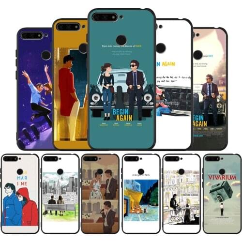 Begin Again black Silicone Phone Case For honor 20 Pro 8 8X 9 10 20 Lite for Mate 10 30 Lite Pro cover