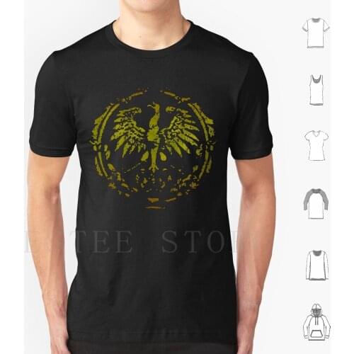 Polish Eagle Circle T Shirt T Shirt Cotton Men Diy Print Poland Polish Heritage Polska Polski