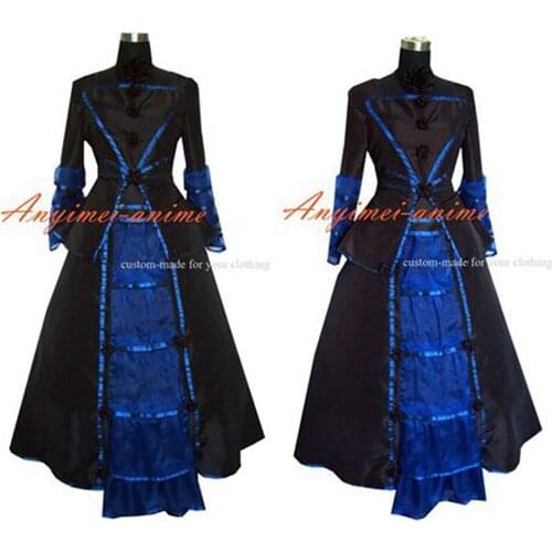 Victorian Rococo Medieval Gown Ball Dress Gothic Punk Cosplay Costume Tailor-made[G336]