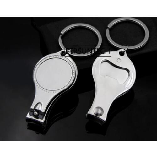 Nail Clipper Bottle Opener Fingernail Toenail Clipper Nail Cutter Carbon Steel Multifunctional Nail Scissors Manicure Tool F2109