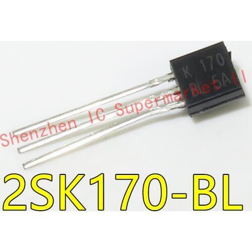 Straight Transistor 2SK170-BL K170BL TO-92 Low Noise Audio Amplifier Applications