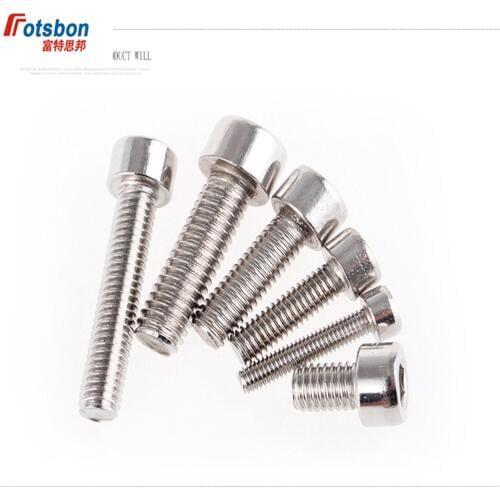 M8 Hexagon Socket Head Bolt Parafuso Tornillos Allen Screw Vis Inoxydable Bolts Hex Screws Inox Imbusy Stainless Steel DIN912 pc