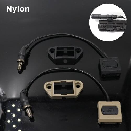 Sotac Tactical ModButton Pressure Remote Switch Mlok Keymod 20mm Rail M300 M600 Airsoft Gun Weaponlight Flashlight Swicth