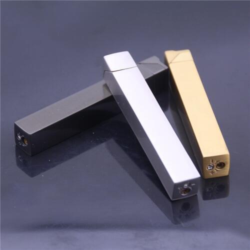 Square Column Type Cube Lighter Fit Strip Flame Lighter
