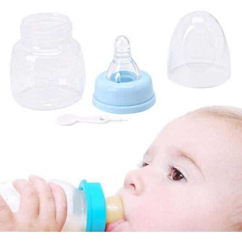 1pc 60ml 2OZ Silicone Standard Neck Baby Infant Feeding Nursing Nipple Bottle