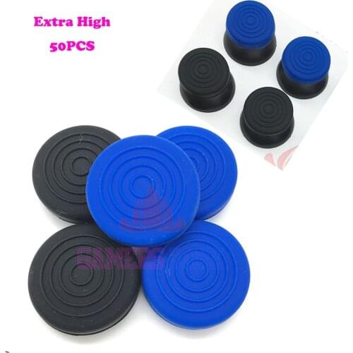 25Pair=50PCS For PS 4 Thumbstick Extender Finger Analog Grips Thumb Grips For PS4