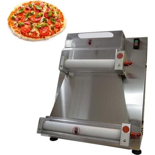 370W Commercial Pizza Roti Tortilla Pizza Dough Pressing Machine/Pizza Dough Press 40CM