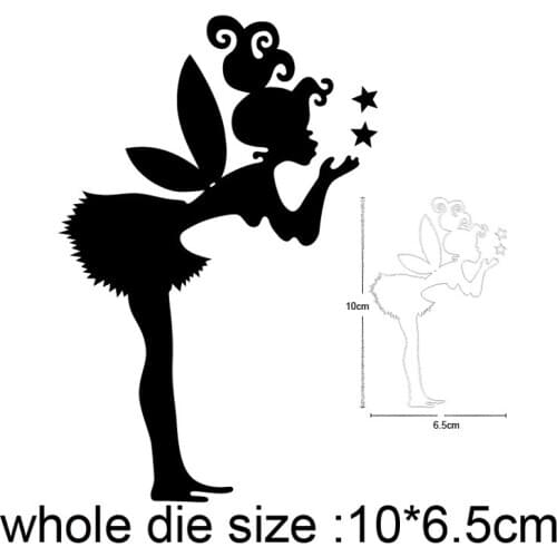 2020 new Craft dies flower fairy stars Metal Cutting Dies Stencils for DIY Scrapbooking dies Embossing Album Paper Cards Album