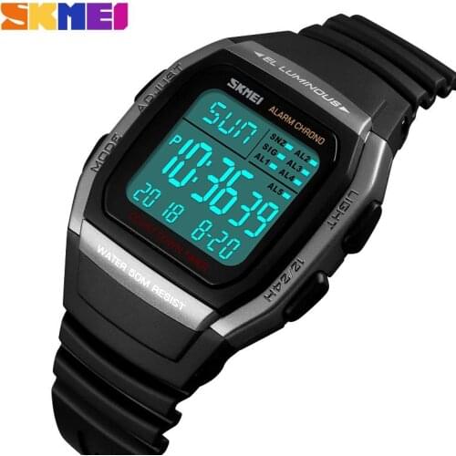 Luxury Brand SKMEI 1278 Men Analog Digital Sport Watches Mens Military Watch Man Digital Watch Relogio Masculino