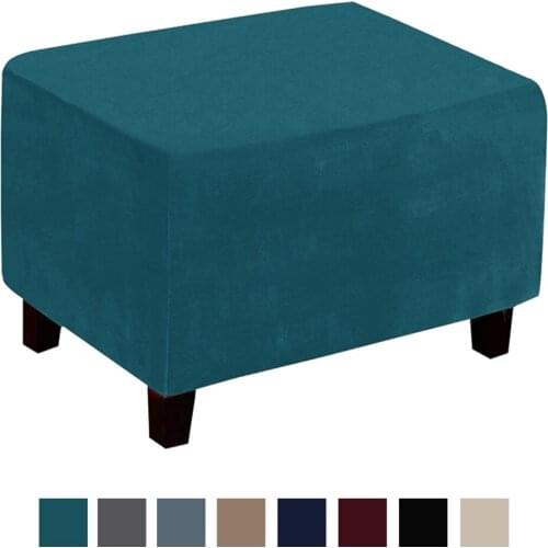 Footstool Slipcover Dustproof Decoration Living Room Comfortable Easy Wash