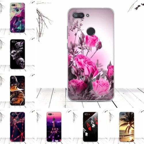 Fundas Case For Xiaomi Mi 8 Lite/Mi 8 Youth (Mi 8X) Cover Soft TPU Silicone Case Cover For Xiaomi Mi 8 Lite Case Coque Bumper