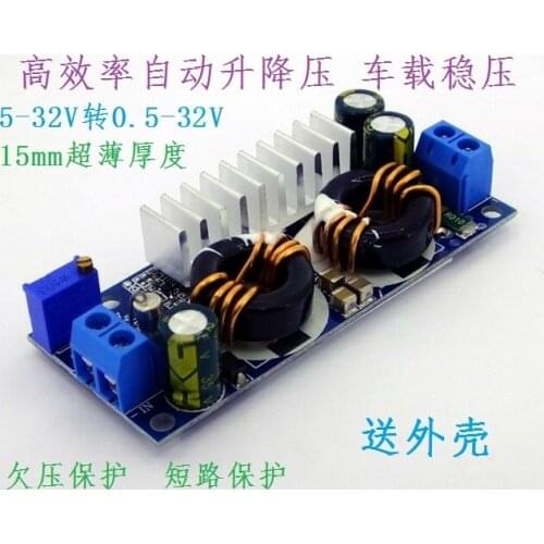 DC-DC automatic buck-boost module, solar energy, semi-isolated safety, on-board voltage regulator, general purpose