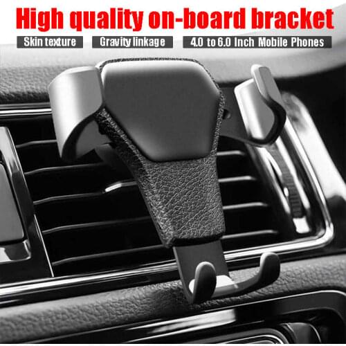 Gravity Car Holder For Phone in Car Air Vent Clip Mount No Magnetic Mobile Phone Holder Cell Stand Support For iPhone X 7