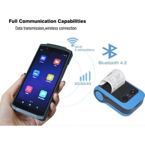 PDA Android handheld terminal Honeywell barcode scanner 1d laser 2d QR portable data collector terminal device with WIF HCC-CS20