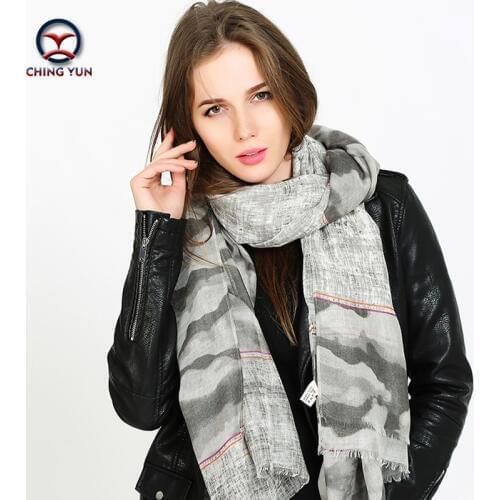 2019 Hot sale women spring autumn 20% wool scarf womens Gradient color shawls Women Wraps brand Scarf women scarves MA1603