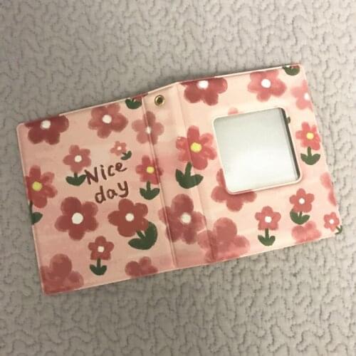 Cartoon Bear 3 Inch Mini Photo Album 32 Pockets Photocard Holder Stars Instax Album PVC Scrapbook For Photos Kpop Card Holder