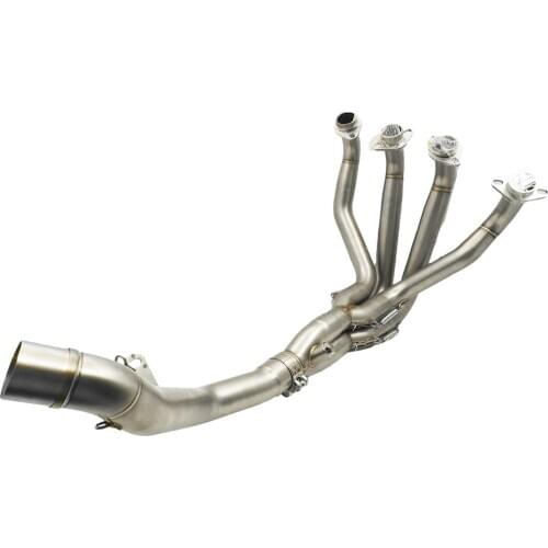 Motorcycle Modified Muffler Pipe Exhaust Front Header Pipe Tube Full System For Z900 2017 2018 2019