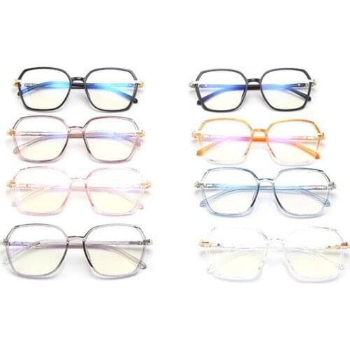 Fashion Anti-Blue Glasses Women Optical Eyewear Square Simplicity Eyeglasses Anti-UV Spectacles