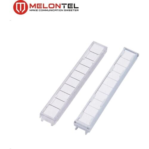 MT-2121 10 Pair Krone Hinged plastic Label Holder