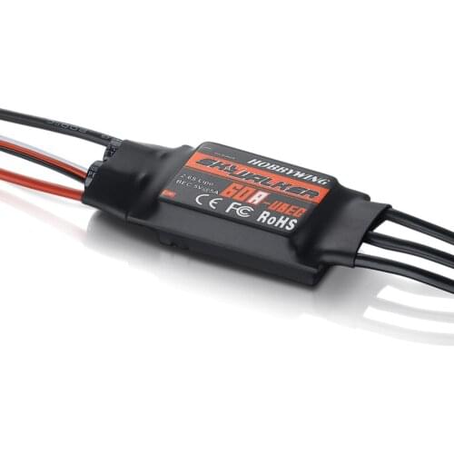 New ArrivalHobbywing Skywalker 30A 40A 50A 60A 80A Brushless ESC Speed Controller With BEC For RC Airplanes Helicopter