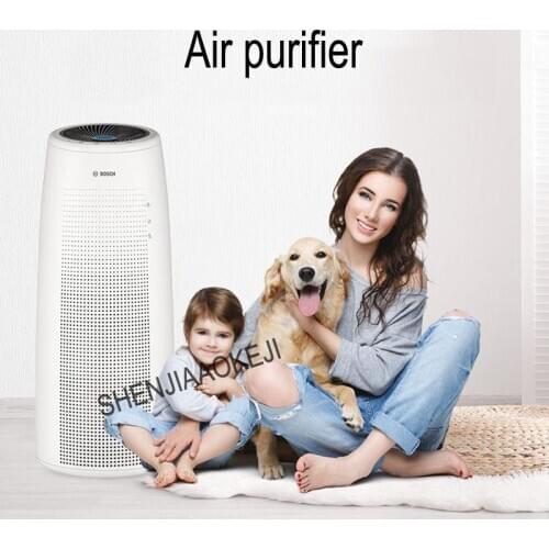 1PC Home Air Purifier Machine 220V Anti-allergy Composite Dust Filter Smoke Removal Pollen Low Noise Air Purifier Machine