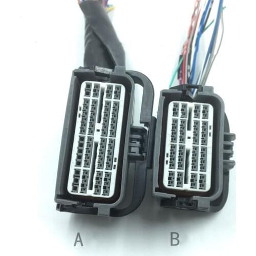 Car engine computer board harness plug Connector with wire for For Mitsubishi ASX Pajero Grandis Outlander