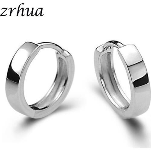 ZRHUA Stud Earrings Silver Color Earrings For Women Fashion Jewelry Female Brinco Earing oorbellen Girls Party Jewelry