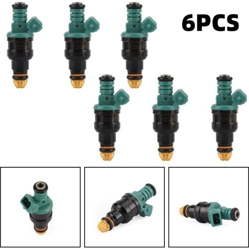 Artudatech 6 pcs Fuel Injectors Fit for BMW 2.5 3.0 323i 325i 525i M3 0280150415 13641730060