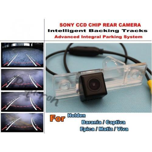 For Holden Barania / Captiva / Epica / Matiz / Viva Smart Tracks Chip Camera HD CCD Intelligent Dynamic Rear View Camera