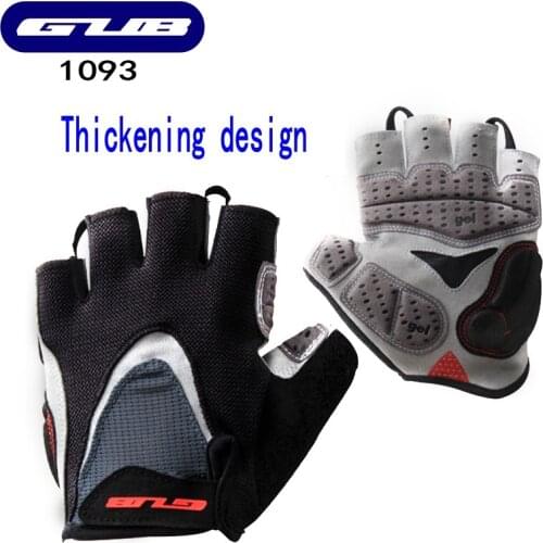 GUB bicycle gloves silica gel summer breathable short-fingered cycling gloves bicycle half-fingered men and women Sports gloves