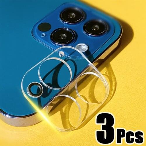 3Pcs Camera Protection Glass For iPhone 12 Pro Lens Screen Protector For iPhone 11 Pro Max 12 Mini Protective Glass