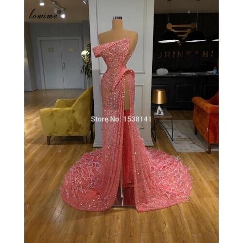 2 Designs Sparkly Cocktail Dresses Mermaid Arabic Prom Dresses Party Sexy Celebrity Dresses Wedding Party Dress Abendkleider