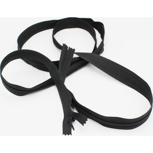 3# 1pcs 2M（200cm） Invisible Zippers DIY Nylon Coil Zipper For Sewing Clothes Cushion Pillow Tailor Tool