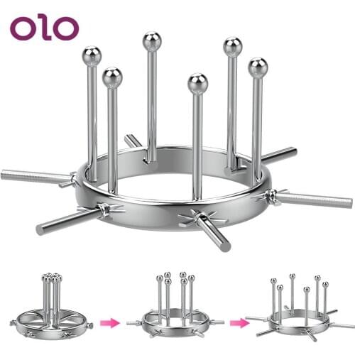 Anal Toys G Spot Anal Speculum Vaginal Anal Expander Metal Butt Plug Sex Toy for Men Woman