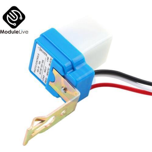 Automatic Auto On Off Photocell street Light Switch AC/DC 12V 10A Photo Control Photoswitch Sensor Switch