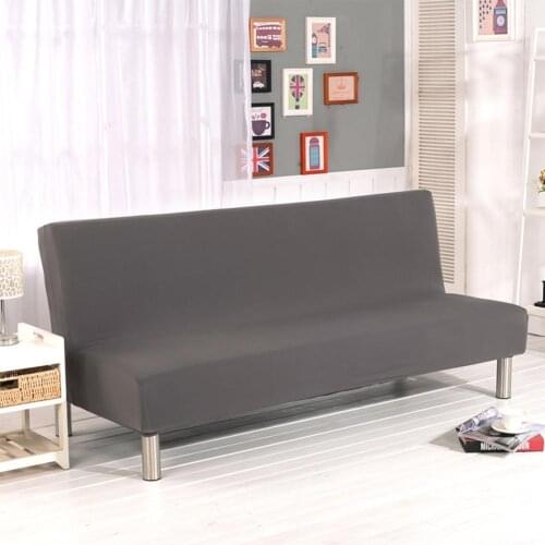 Exquisite Full Cover Slipcover Sofa Cover Tight Wrap Elastic Protector for Sofa Bed without Armrest Supplies