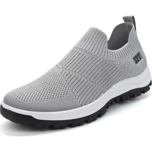 Fashion Men Sneakers Mesh Casual Shoes Lac-up Mens Shoes Lightweight Vulcanize Shoes Walking Sneakers Zapatillas Hombre 2021