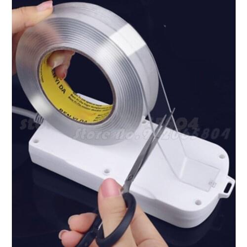Home Reusable Tape Double Sided Adhesive for Face Super Strong Traceless Nano Glue Gadget Cinta Magica Doble Cara Transparent