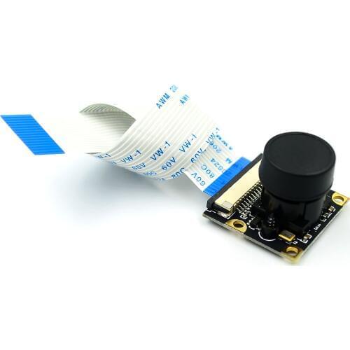 Hot Raspberry Pi 3 Night Vision Camera Module Focal Adjustable 5MP OV5647 Sensor 1080p Raspberry Pi 2 Camera with 15cm FPC Cable