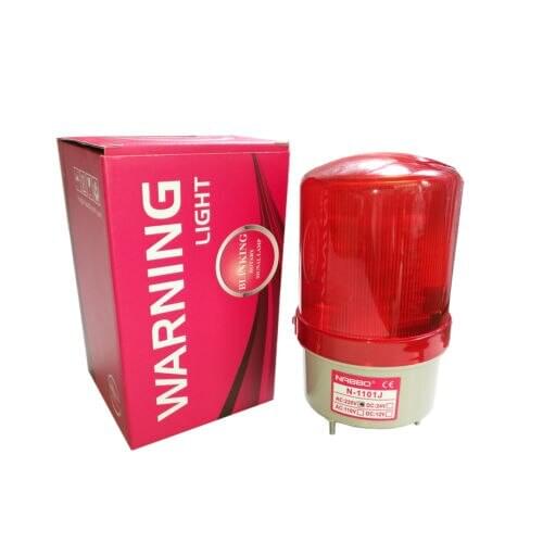 Magnetic Buzzer Rolling Strobe Signal Warning light for sliding swing gate