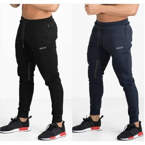 2021 Mens Black Cotton Sweatpants, Sportswear, Jogging, Slim, Fitness, Exercise, Autumn And Winter, Harajuku Casual Pants M-XXL