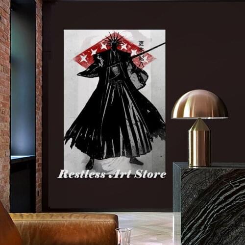 Zaraki Kenpachi BLEACH Poster Canvas Wall Art Decoration Prints For Living Kid Children Room Home Bedroom Decor Painting