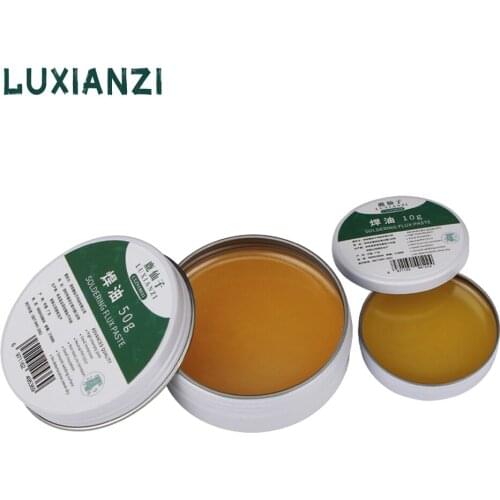 LUXIANZI 10/50g No-Clean Solder Paste For PCB BGA IC Parts Rework station Repair Tools High Purity Welding Flux For soldering