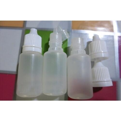 10ml plastic dropping bottle with Pilfer Proof Cap Medical ophthalmic plastic bottle essential oil bottle