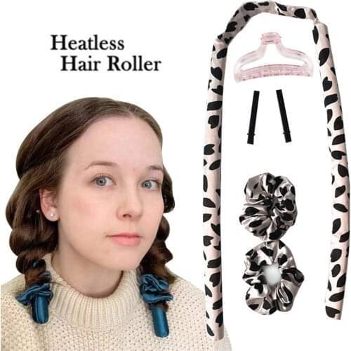 Heatless Curling Rod Headband Lazy Curler Silk Curling Ribbon Silk Curling Ribbon Heatless Hair Curling Improve Version