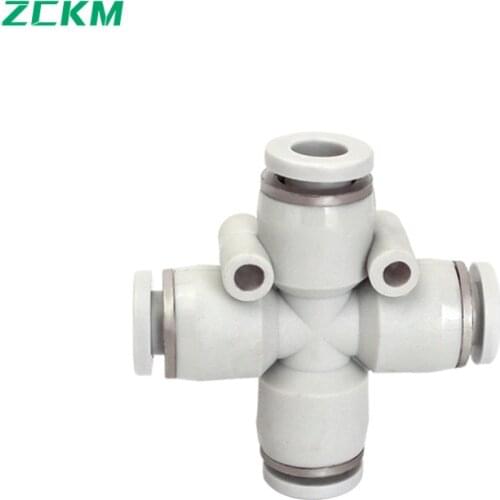 Pneumatic Fittings PZA Water Pipes And Pipe Connectors Direct Thrust 4 6 8 10 12mm Plastic Hose Quick Couplings