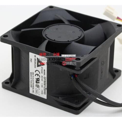 Delta Electronics GFB0812SHG 7C34 Server Cooling Fan DC 12V 1.1A 80x80x50mm 8-wire