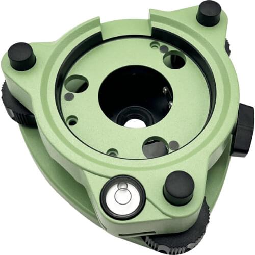 High quality Green Three-Jaw Tribrach Without Optical Plummet For Total Station survey tools