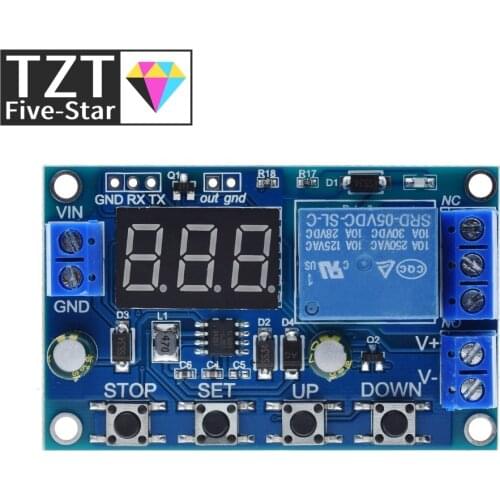 Battery Charge/Discharge Module Integrated Voltmeter Undervoltage/Overvoltage Protection Timing Charge/Discharge Communication